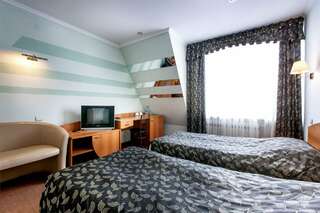 Гостиница Эврика Йошкар-Ола Однокомнатный стандарт с раздельными кроватями (Первая категория)-3